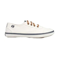 Sperry Women's, Lounge Away 2 Lace-Up Boat Shoe White, Size 10, Pre-Owned