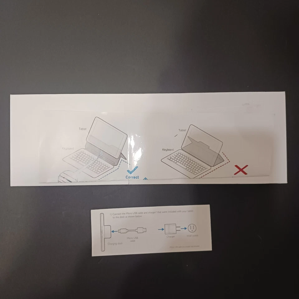 Base de Carga Nook Tablet 10.1 Barnes & Noble Manos Libres Soporte Vertical Totalmente Nueva Foto 4 de 4