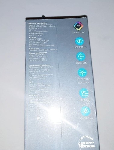 Logitech G502 X Lightspeed Gaming Mouse - Afbeelding 5 van 12