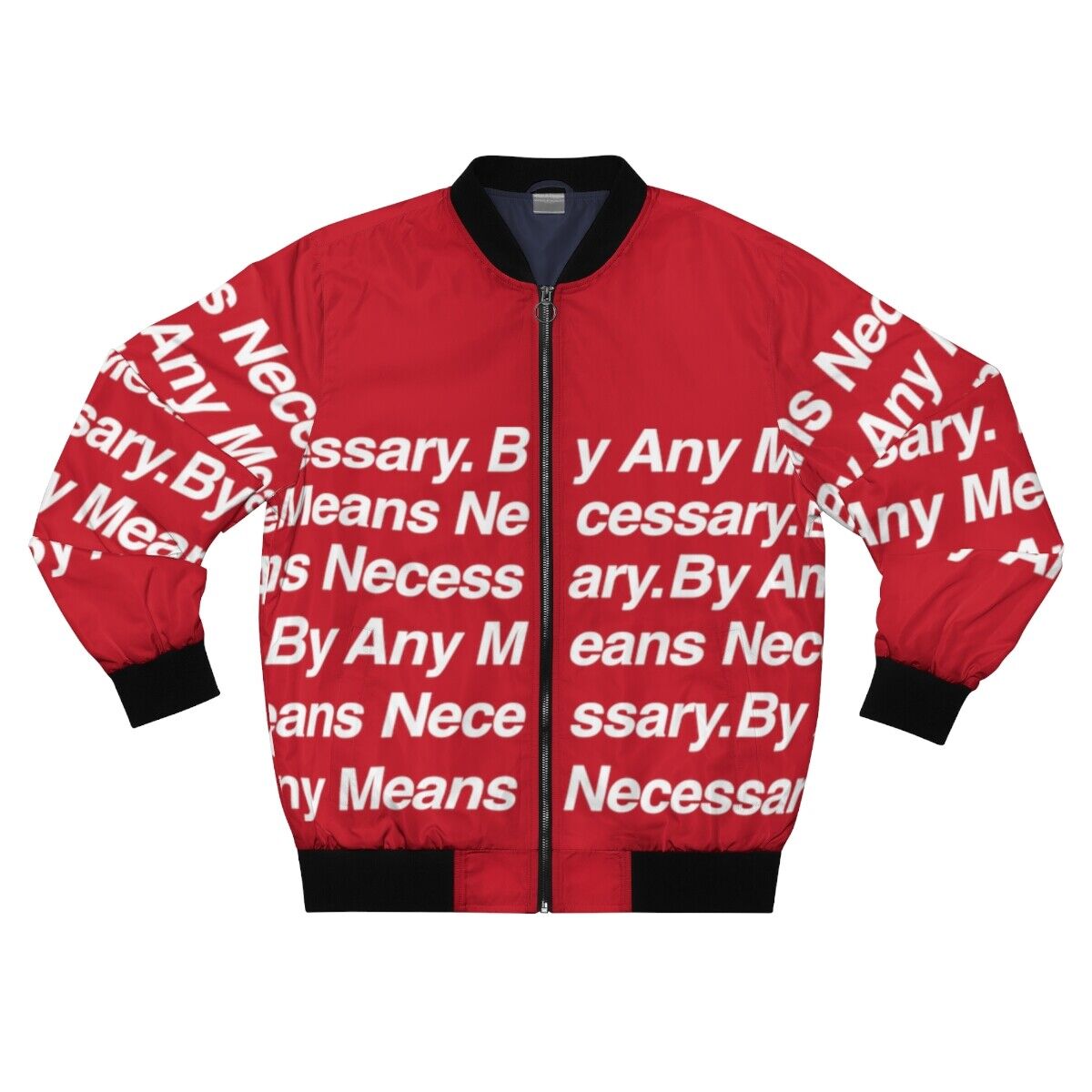 By Any Means Necessary Adult Jacket - Goku Drip - Red