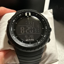 Activa Odyssey X Invicta Digital Men's black Watch 53mm ACW1237-001