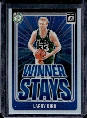 2024-25 Panini Donruss Optic Larry Bird Winner Stays Holo #19 Celtics