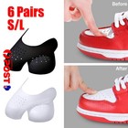 6 Pairs Anti Crease Shield Shoe Sneaker Protector Care Guard Comfortable M
