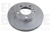 2X Eurobrake Bremsscheibe BelüFtet Ø302Mm FüR Renault Master III Kasten FV EV