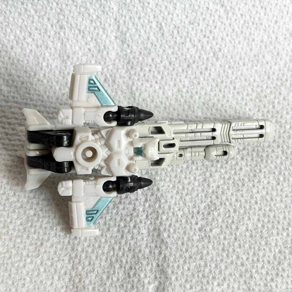 RARE 2005 Transformers Safeguard Cybertron Minicon White Jet Vector Prime Figure - Image 4 of 4