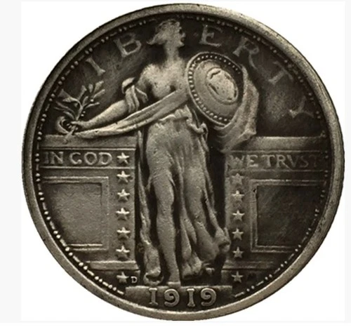 Very good--1919-D Standing Liberty Quarter, Avidly Pursued Choice
