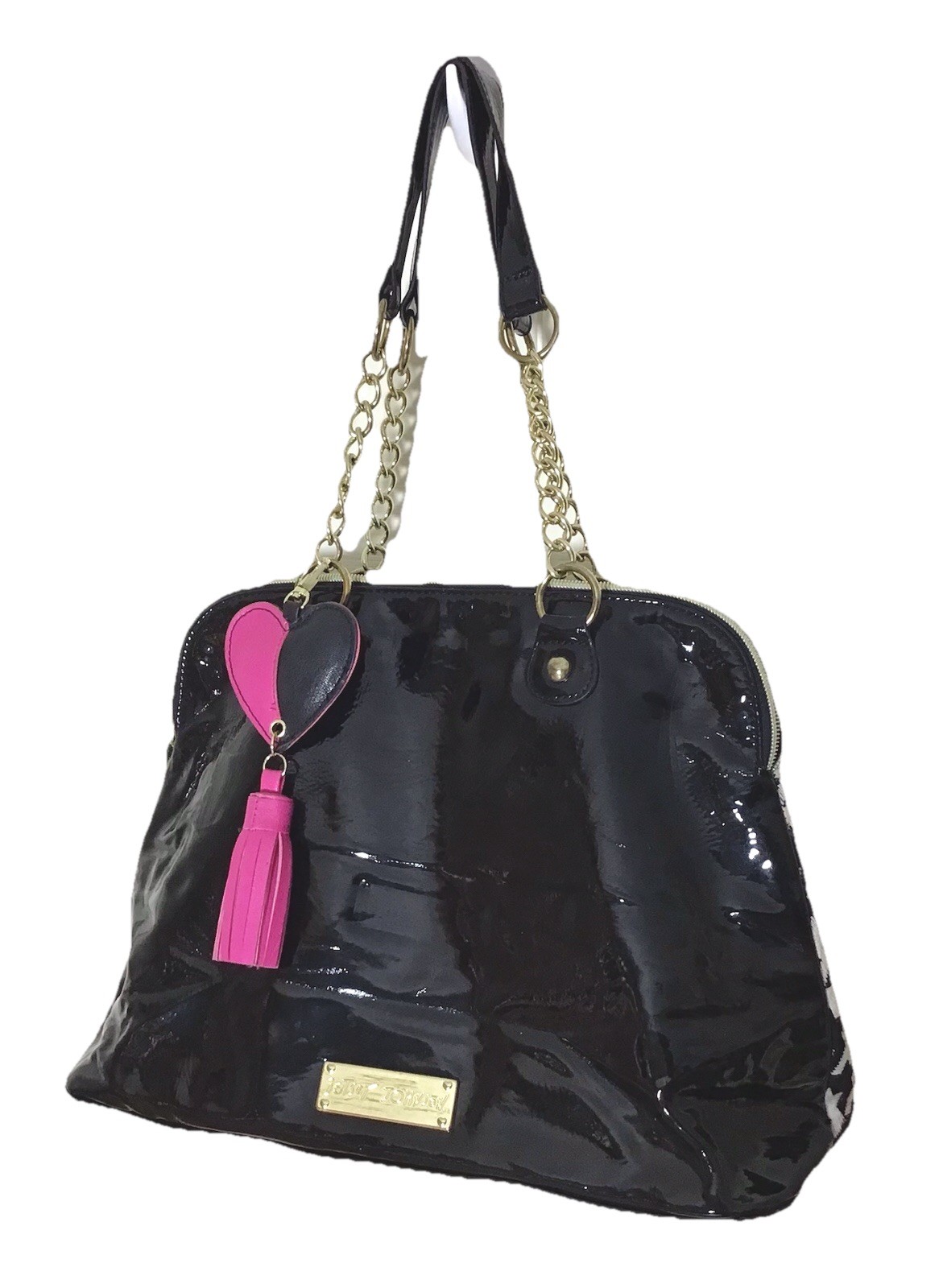 Betsey Johnson Chic Houndstooth Pattern Shoulder … - image 2