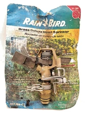 NEW BRASS Rain Bird 25Pjda-C Impact Sprinkler 20 to 41 feet distance