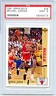 1991-92 Upper Deck MICHAEL JORDAN #44 PSA 9 MINT Chicago Bulls UD *GOAT* NBA HOF