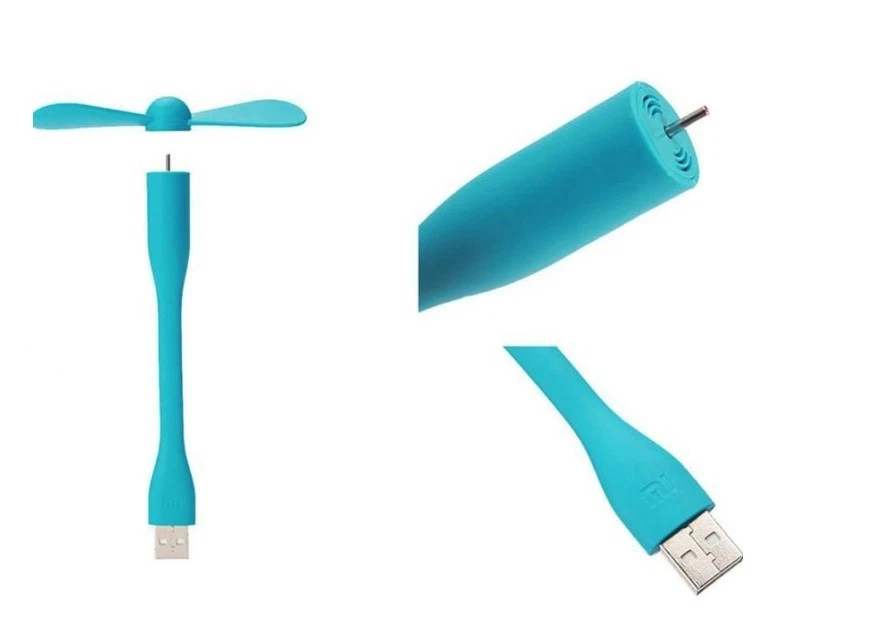 USB POWER COOLING Mini FAN Travel Laptop Keyboard Computer PC Desk Flexible - Image 4 of 4