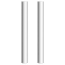  2 Rolls Transparent Wrapping Paper Flower Wrapper Accessory Clear Film