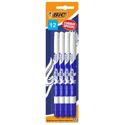 Tintenkiller 12er Pack Dual Tip Tintenlöscher mit Korrekturstift schmierfrei