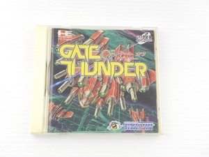 PCエンジン「GATE OF THUNDER」 NEC PC Engine Gate of Thunder Hudson Soft Shooting Game CD