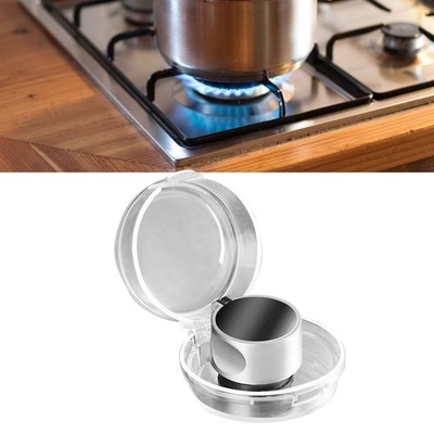 Gas Stove Knob Cover Protective Stylish Look Easy To Clean Clear View Stove SET