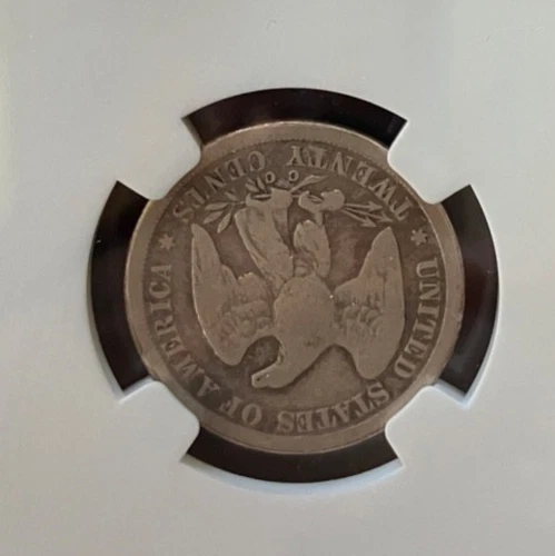 1875-CC Twenty Cent Piece NGC VG 8 - Image 4 of 4