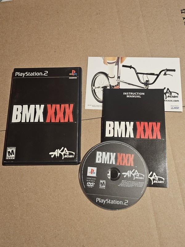 BMX XXX Sony PlayStation 2 Complete With Poster! PS2 