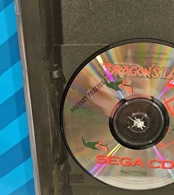 Dragon's Lair And Wirehead Sega CD Bundle Lot Of 2 Tested Complete W Manual CIB 