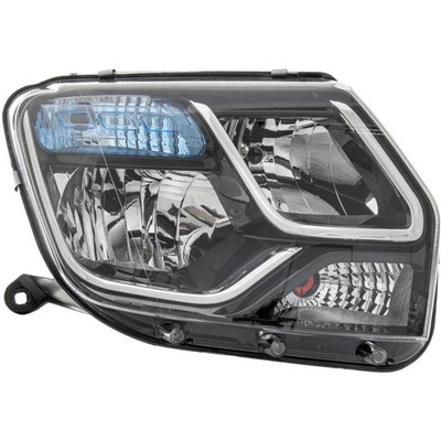 Halogenscheinwerfer rechts für Dacia Duster Kasten H1 H7 PY21W W21/5W Typ AL