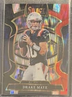 2025 Panini Select - Concourse #80 Drake Maye Black & Red Shock Prizm. *MINT*