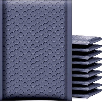 FCLMHD Bubble Mailers 8.5x12 Inch Black 25 Pack Usable Size 8.5x11 Poly Padde...