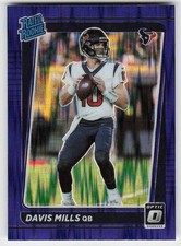 2021 Donruss Optic #222 Davis Mills FOOTBALL Houston Texans