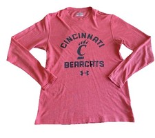 Cincinnati Bearcats Under Armour Long Sleeve T-Shirt Women  s Small Red