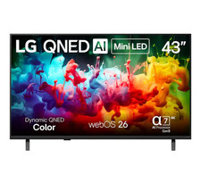 LG QNED75B 43" 4K Ultra HD Mini LED HDR10 Smart TV with webOS 26 (2026)