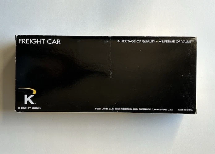 K-LINE RINGLING BROS FLAT CAR W/2 TRAILERS #6-21691 - Image 4 of 4