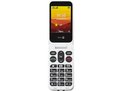 DORO Leva L20 Mobiltelefon, Rot/Weiß gebraucht