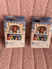 HP Sprocket 3.5x4.25 Glossy ZINK Photo Paper 2-Pack 200 Sheets 3x4