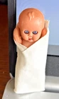 Vintage 1960's Barbie Fashion Clone Tiny Swaddled Barbie Doll