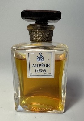 Arpege Extrait de Lanvin Parfum Paris France 1oz Sealed Corded Andre Fraysse MCM
