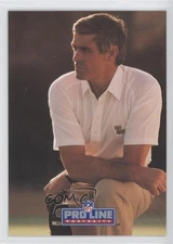 1991 Pro Line Portraits National Convention Embossing Jim Mora Jr #81 0q3