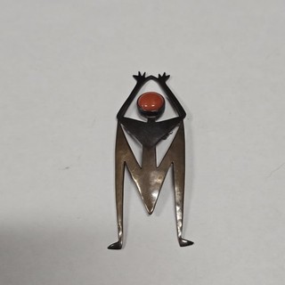 Sterling Silver Native Style Pin / Brooch Jewelry ORG63
