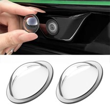 1 Pair Car Camera Lens Protector Clear Acrylic Protective Lens Cover