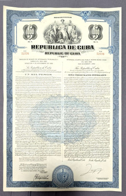 Bono De Veteranos Tribunales Y Obras  De La República-1953
