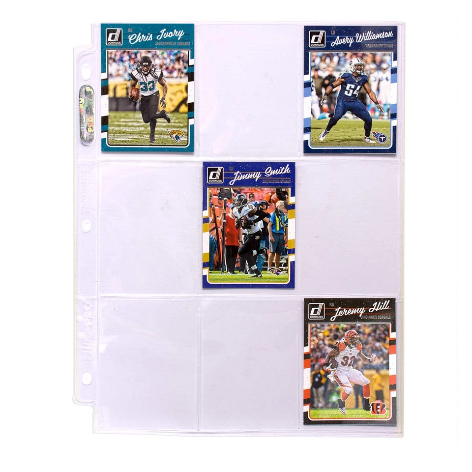 25 Ct Platinum Series 9 Pocket Pages Storage Protection for Standard Size Cards - Image 2 of 4
