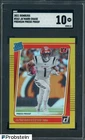 2021 Donruss Press Proof Premium #262 Ja'Marr Chase Bengals RC Rookie BGS SGC 10