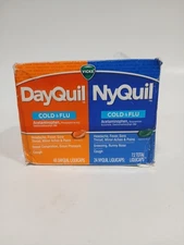 Vicks DayQuil 48 & NyQuil 24 LiquiCaps - Pack Some Box Damage