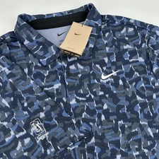 Nike Polo Shirt Mens XL Blue TPC Sawgrass The Players Championship Performance