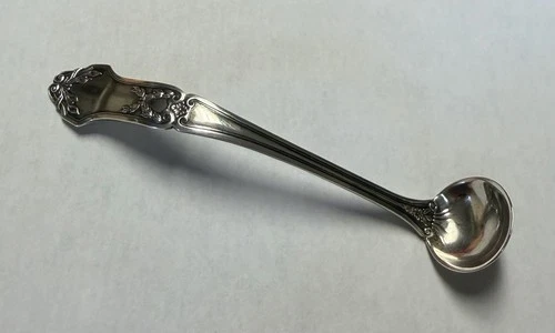 INTERNATIONAL STERLING SILVER “LaROCHELLE” MUSTARD LADLE, 1909, 5.75 Inch