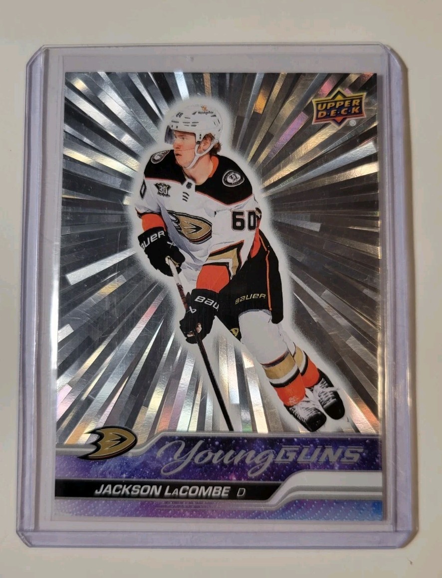 2023-24 Jackson Lacombe Upper Deck Young Guns OUTBURST Rookie RC #456 (Read)