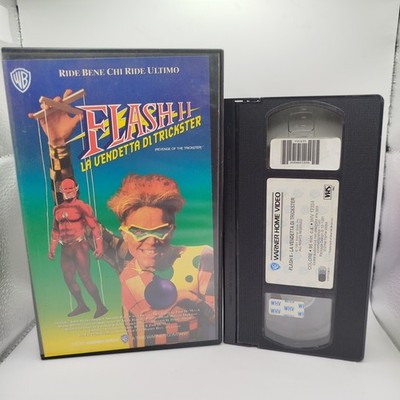 VHS FLASH II 2 TRICKSTERS RACHE (1991) DANNY BILSON - WARNER - EX NOL.