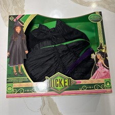 Wicked Witch Dress Costume Set Cape, Dress, Hat Size 4-6 Complete Outfit