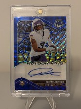 2025 Panini Mosaic - Autographs Jordan Addison  Blue Prizm /99
