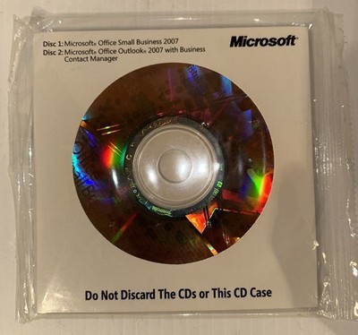 MS Microsoft Office 2007 Small Business Edition SBE Full English Version