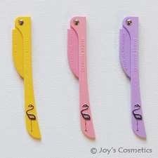 1 FEATHER Flamingo Eyebrow Razor (Trimmer) -3 pc Set  "FFER"  *Joy's cosmetics*