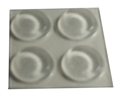 Paracolpi In Silicone Trasparente - 14 Pezzi, Adesivi, Per Mobili, Porte E Cassetti - Foto 3