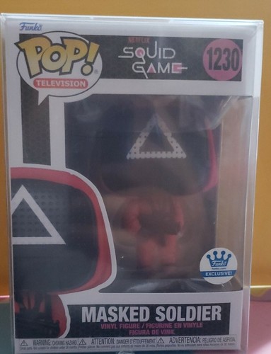 Funko Pop! Télévision: Pieuvre Jeu - Masqué Soldat Exclusivité Vinyle Figurine