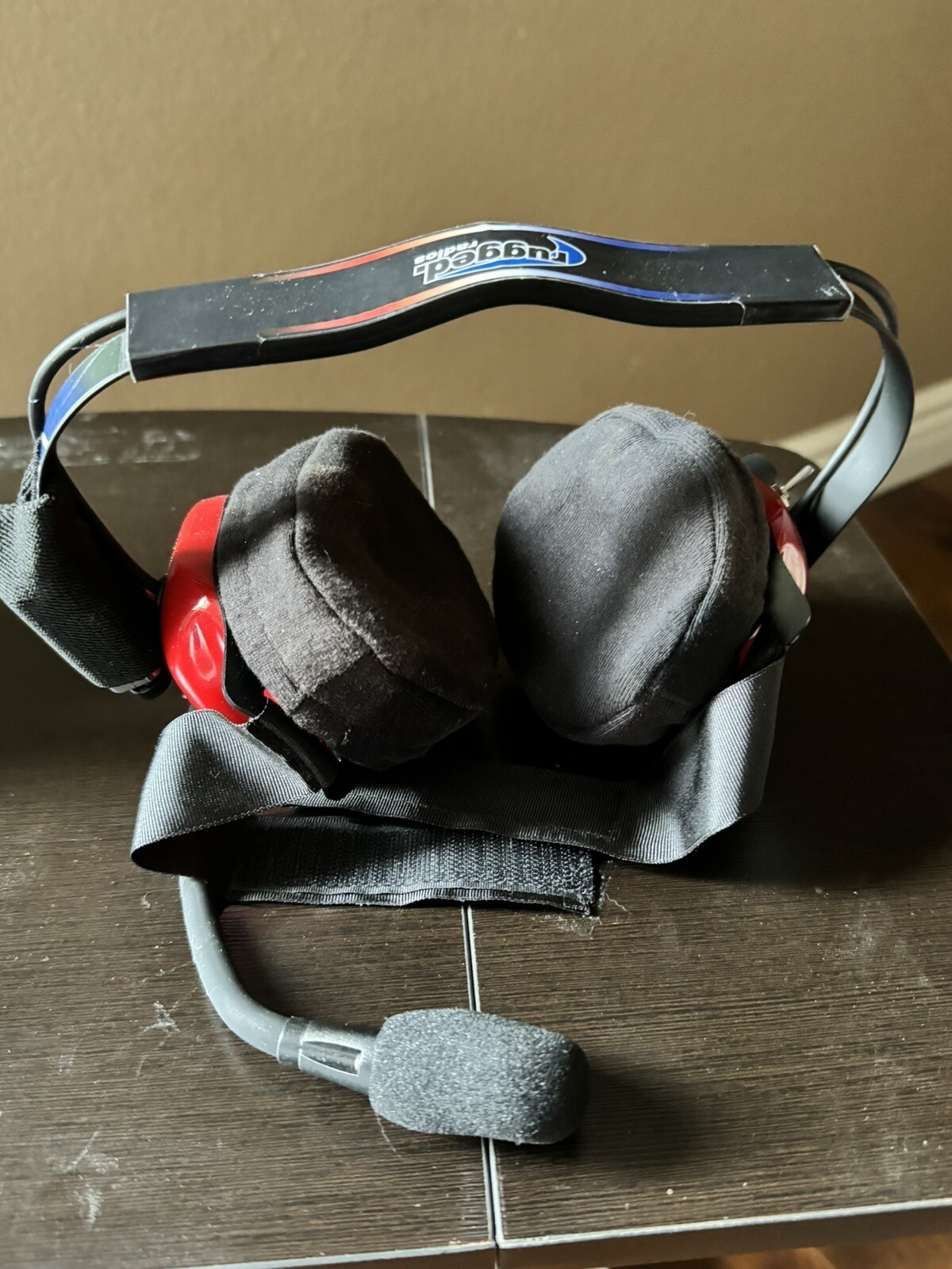 2 Rugged Radio Headsets. H80 Headset For 2 Way Radio. NASCAR RACING